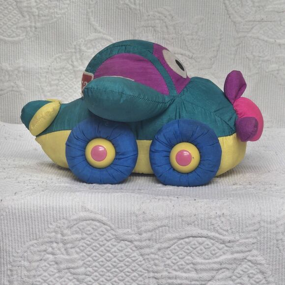 Vintage 90s Tonka Soft Walkin Wheels Bright Kids Plane Nylon Kid Memories - Picture 3 of 10